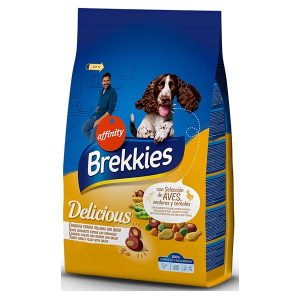 Brekkies Delicious Tender Κοτόπουλο Τροφή για Ενήλικες Σκύλους 12kg