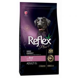 Reflex Plus Medium/Large High Energy Τροφή για Ενήλικες Σκύλους Βοδινό 15kg + ΔΩΡΟ