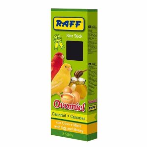 Raff Star Stick Ovomiel για Καναρίνια με Μέλι και Αυγό 2τμχ.