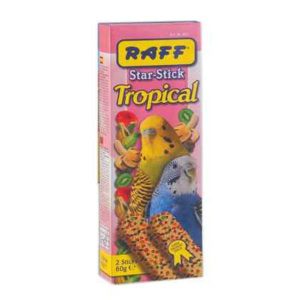 Raff Star Stick Tropical για Παπαγάλους με Τροπικά Φρούτα