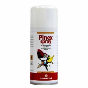Tafarm Pinex Powder για τα Εκτοπαράσιτα των Ωδικών και Καλλωπιστικών Πτηνών 200gr