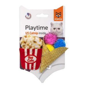 FOFOS Παιχνίδι Γάτας Popcorn & Cone