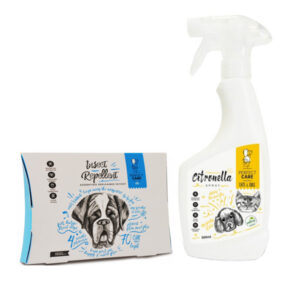 Προσφορές Perfect Care Citronella Λοσιόν Προστασίας Σκύλου&Γάτας 500ml και Perfect Care Απωθητικό Περιλαίμιο Σκύλου Large 70cm